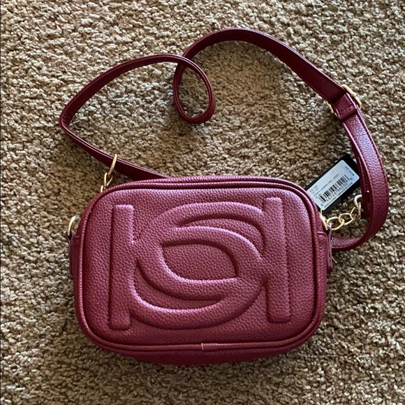 bebe Handbags - Burgundy Bebe crossbody purse